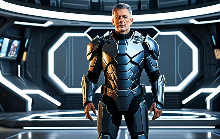 **

"A strong commander hero in full armor, standing in front of a futuristic base, fully clothed, professional attire, safe for work, perfect anatomy, natural proportions, digital art, leadership symbol, strategic planning, high quality, appropriate content, modest, family-friendly."

**